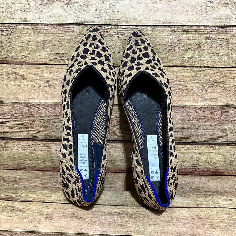 Rothy’s Leopard Print Pointed Flats - image 5